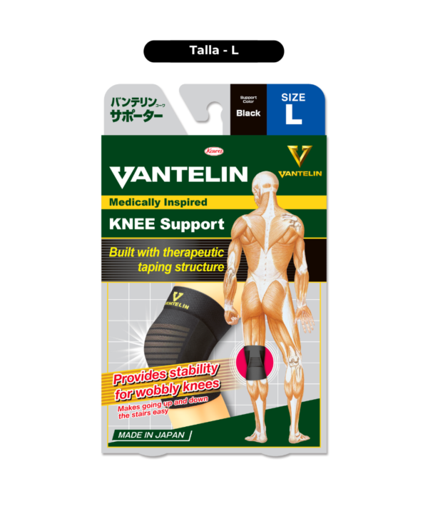 Imagen del Packaging de Rodillera Vantelin talla L