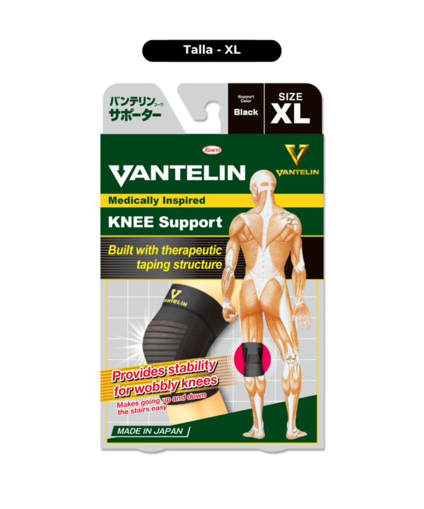 Imagen del Packaging de Rodillera Vantelin talla XL