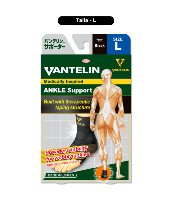 Imagen del Packaging de Tobillera Vantelin talla L