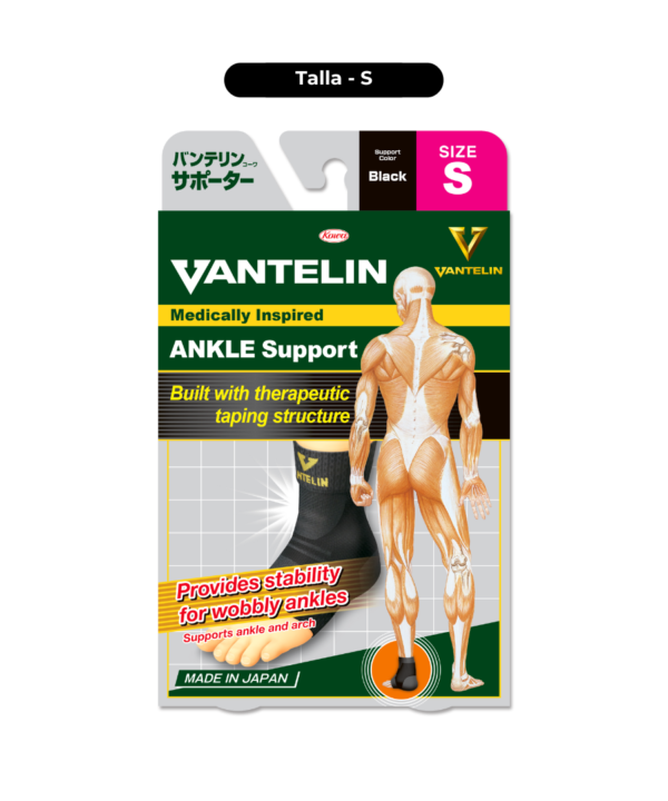 Imagen del Packaging de Tobillera Vantelin talla S