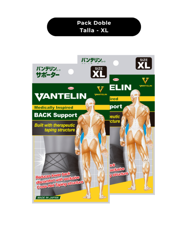 Faja Lumbar XL - Pack doble