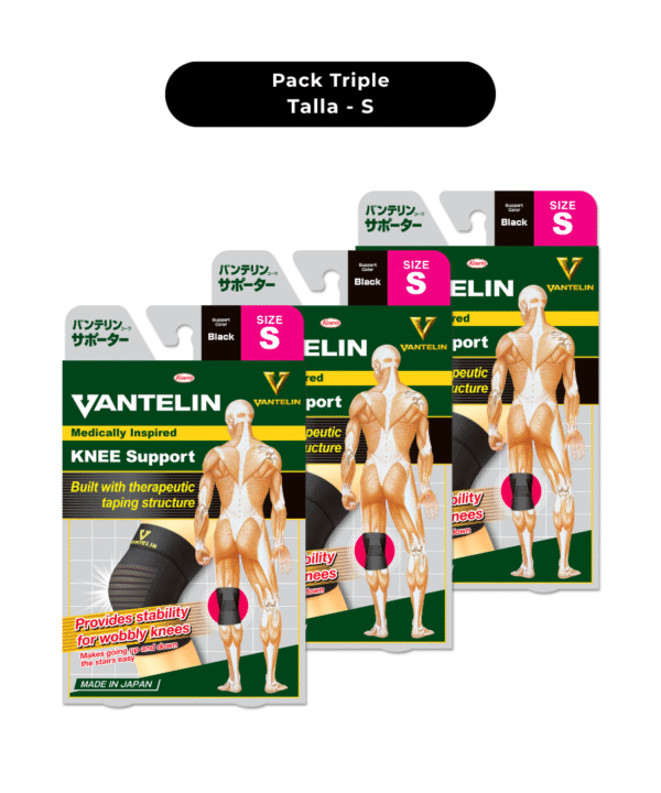 Rodillera S - Pack triple