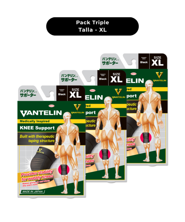 Rodillera XL - Pack triple
