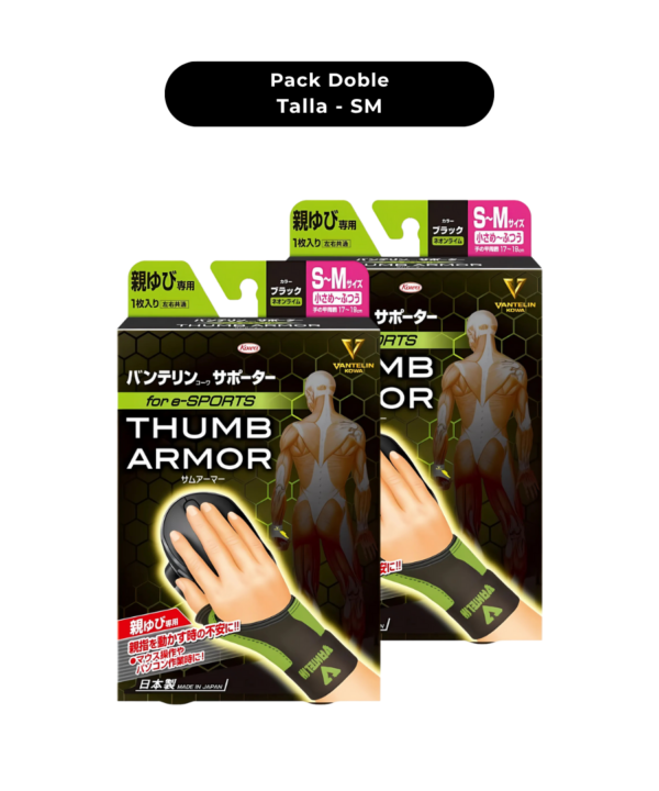 Thumb Armor SM Verde- Pack doble