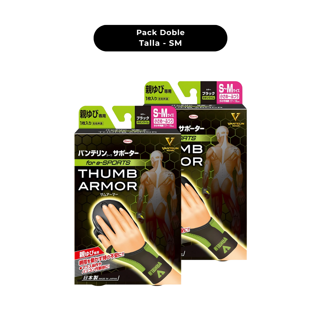 Thumb Armor SM Verde- Pack doble
