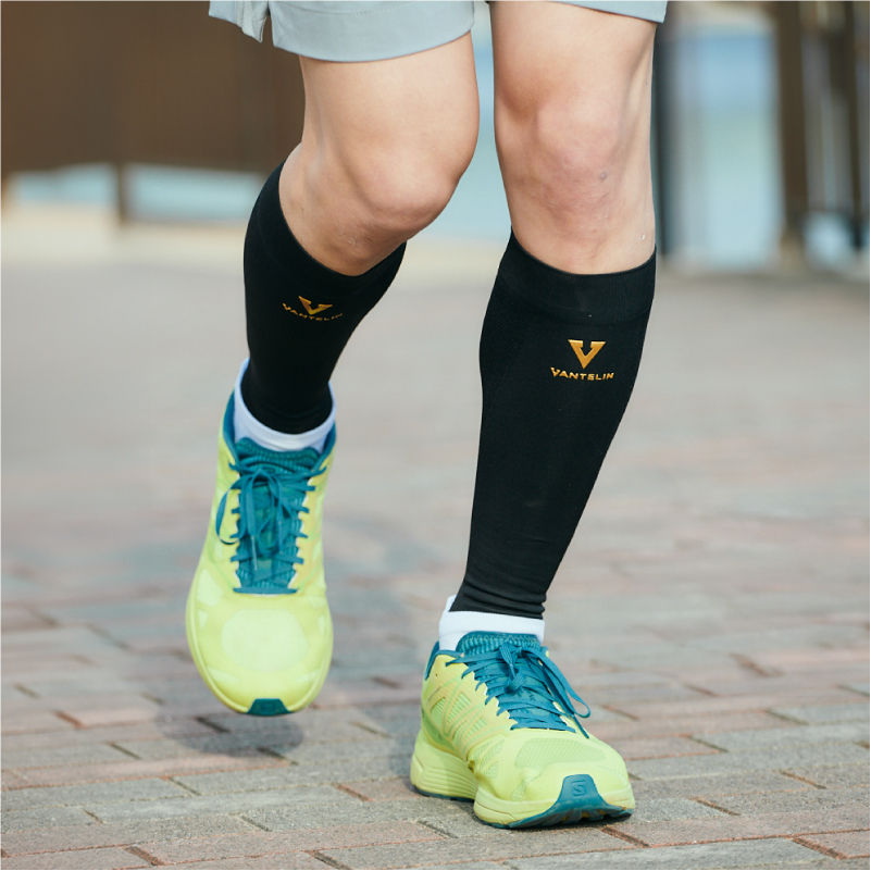 Medias de Compresión para piernas- En uso