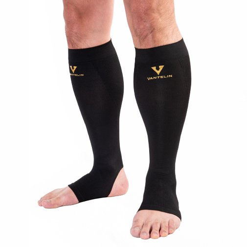 Medias de Compresión para Piernas en uso